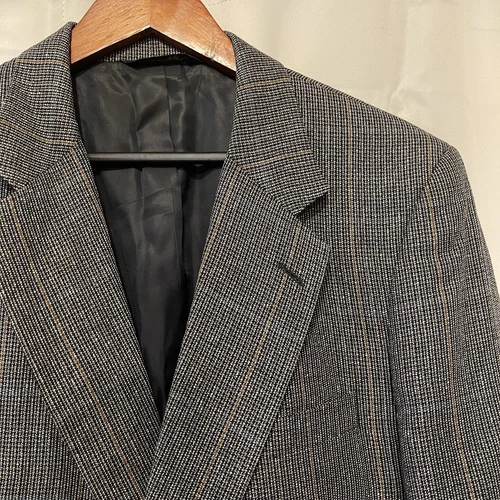 BURBERRY Loomed In Scotland SPORT COAT BLAZER JACKET UOMO Taglia Sconosciuta