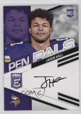 2023 Panini Donruss Elite Pen Pals Jaren Hall #PPJHA Auto n0c