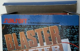 Blaster Master NES CIB poster completo, manuale e mondi del potere libro vintage