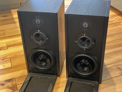 1 Paar MB Quart QL SP X 2 Regallautsprecher Mittel-  & Tieftöner wurden ersetzt