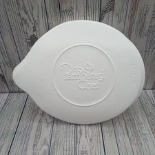 Pampered Chef 4 Cup 1 Qt Small Batter Mixing Bowl White Replacement Lid Cover