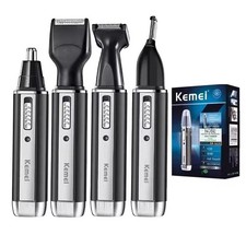 Water Resistant Nose Eyebrow Trimmer Ear Hair Remover Beard Shaving Clipper