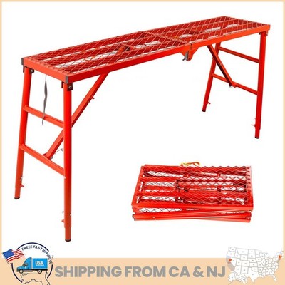1500LB Scaffolding Platform 5-level Portable Heavy Duty Work Platform Painting