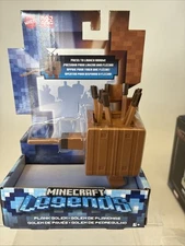 Mattel Minecraft Legends Plank Golem W Launching Arrows New