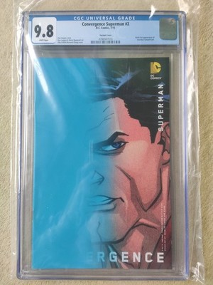 Convergence: Superman #2 Var. CGC 9.8 - DC - 2015 - 1st app Birth Jonathan Kent 