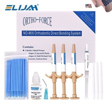 Dental Bracket Braces Glue Ortho Bonding Light Cure Resin/LED Light Cure Lamp