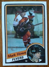 MARK HOWE, 1984-85 TOPPS #118, FLYERS