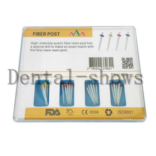 20Pcs AAA Dental HighIntensity Screw Thread Glass Fiber Post Resin&4 Drills eBay