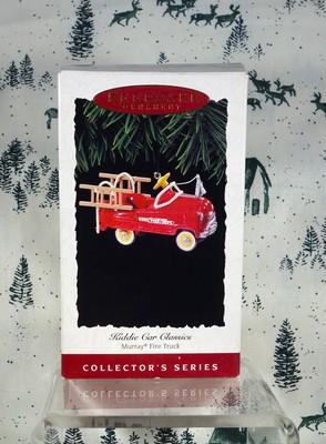 1995 Hallmark Christmas Ornaments Kiddie Car Classics #2 Murray Fire Truck