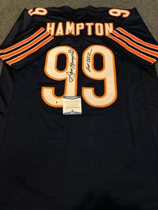 dan hampton autographed jersey