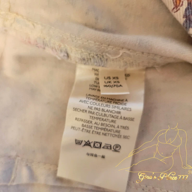 Macacão Anthropologie Vintage Feminino Paisley Coral Cinto Denim 6 Bolsos XS - Imagem 3 de 4