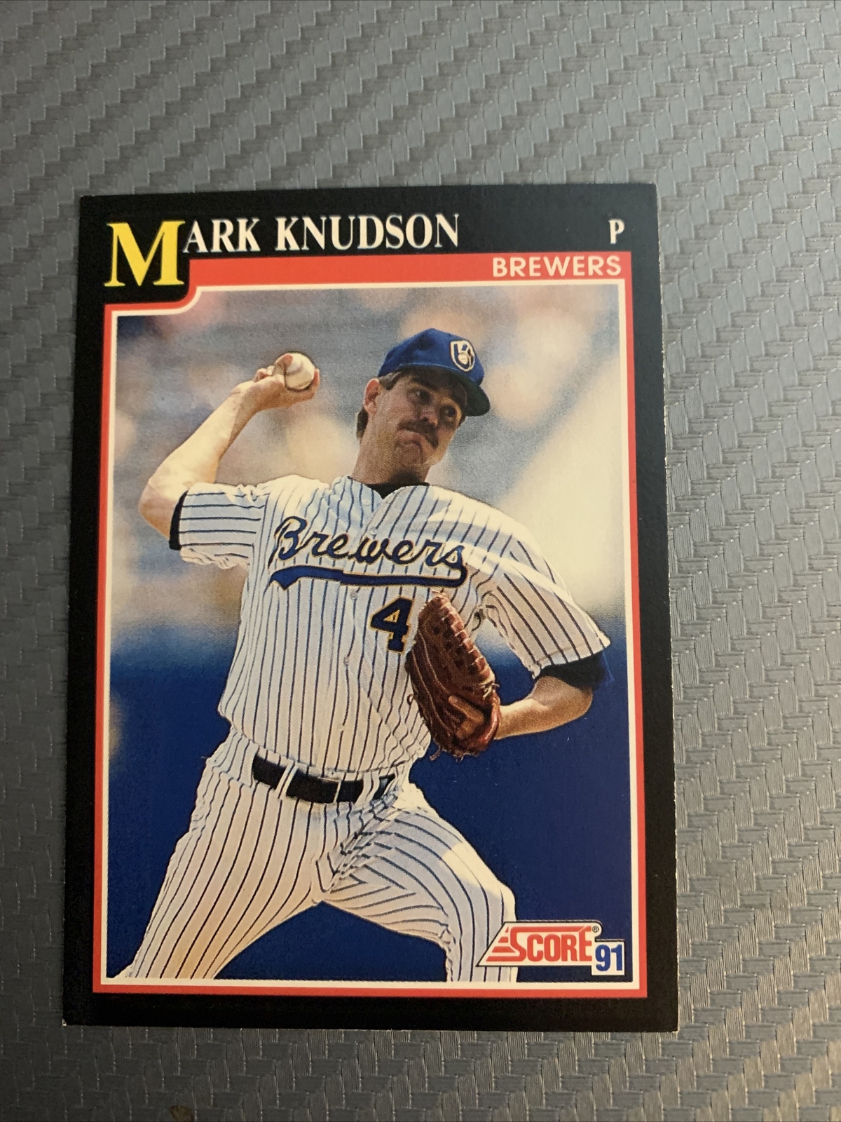1991 Score Mark Knudson #239