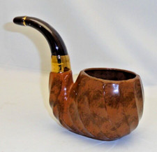 Vintage RELPO Smoking Pipe Ceramic Planter / Pencil Holder No: T607