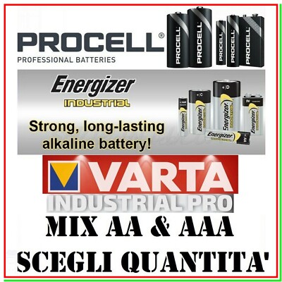 Batterie Alcaline Procell By Duracell - Mix AA (stilo) E AAA - Foto 9