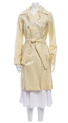 ジャケット・アウター VALENTINO Beige Oversized Trench Coat Valentino Beige Oversized Trench Coat Valentino