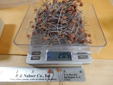 Mial 100pf Unknown Voltage X5F Ceramic Disc Capacitors Qty 200 NOS .22 Dia