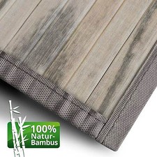 Bambusteppich Bambusmatte Bambus Teppich Läufer Vorleger Küchenteppich - Magenta