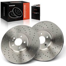 2x Brake Discs 360mm Front for Mercedes-Benz C CLS E EQC GLC C205 W205 C238 S213