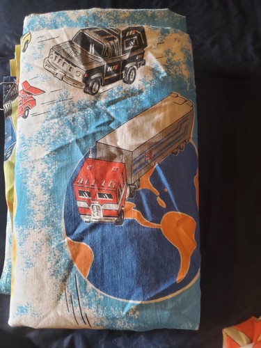 Vintage 80's Transformer Sheets