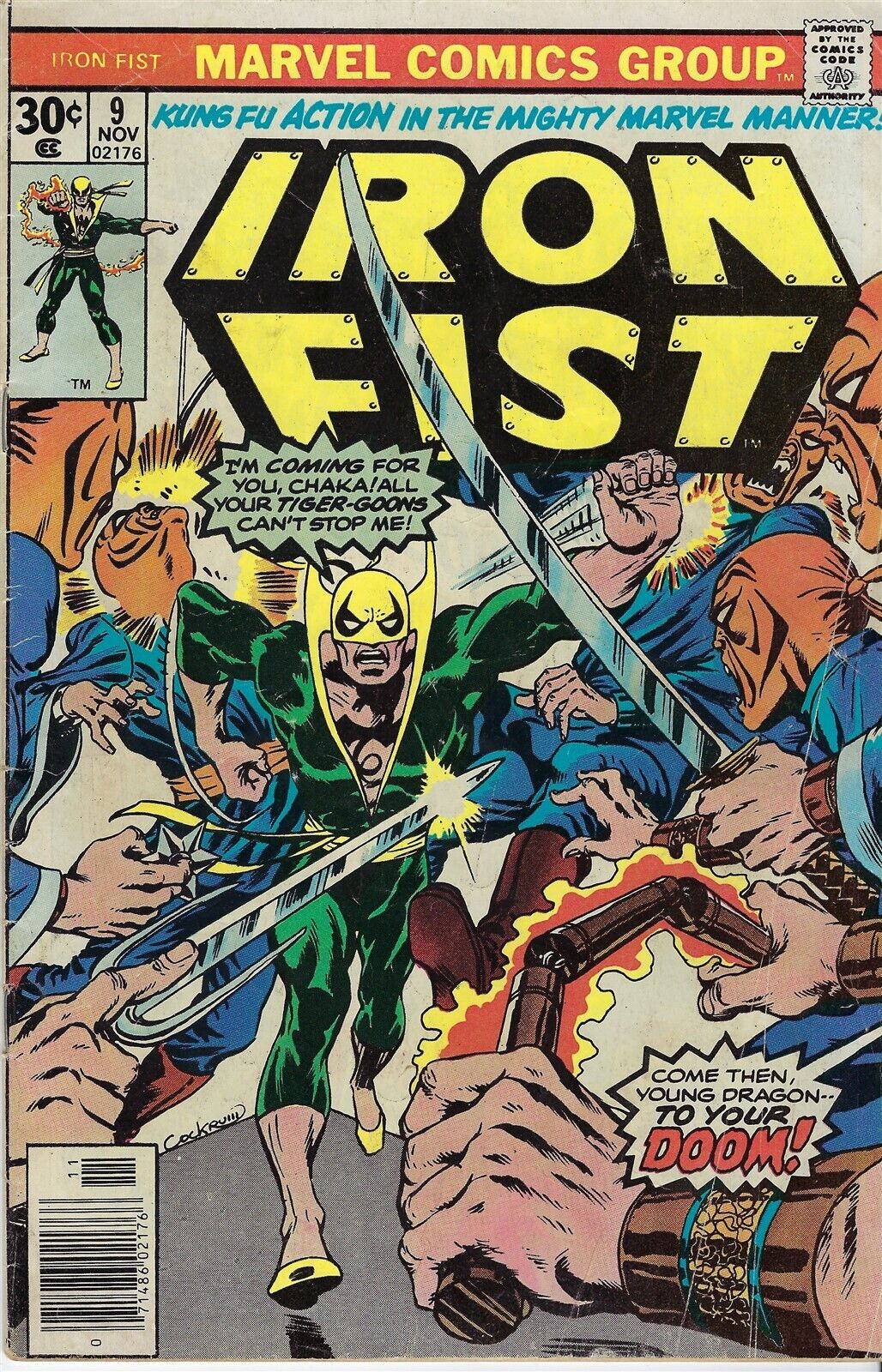 Iron Fist (1975) #10, Comic Issues