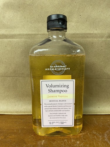 Bath & Body Works Aromatherapy Sensual JASMINE VANILLA Shampoo 18.5 oz HTF