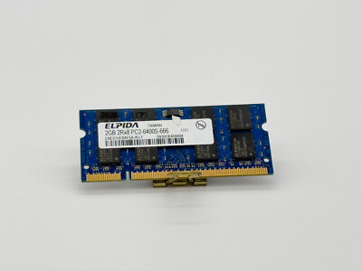 2GB 2Rx8 PC2-6400S-666 12-E1 Elpida