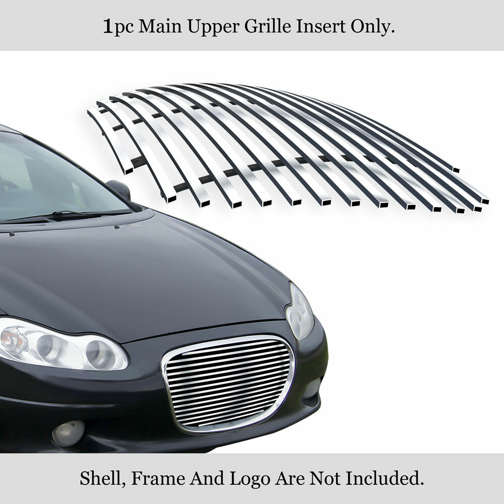 Fits 02-04 Chrysler Concorde/99-01 LHS Main Upper Billet Grille Insert