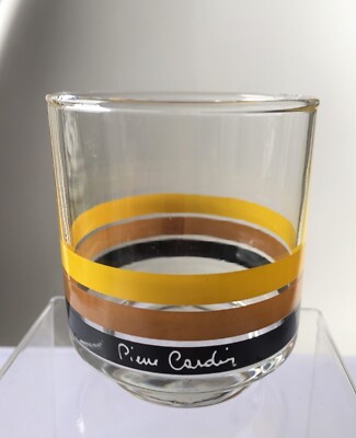vintage Pierre Cardin Tumbler glass set Japan exclusive Rare