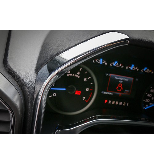 Chrome Dashboard Trim Fit For Ford F150 15+ / F250 F350 Super Duty 2017 2018 - Bild 6 von 9