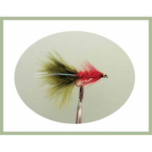 Humongous Trout Flies, 18 Pack, Size 10 Hook, Mixed Colours, Fishing Flies, Lure