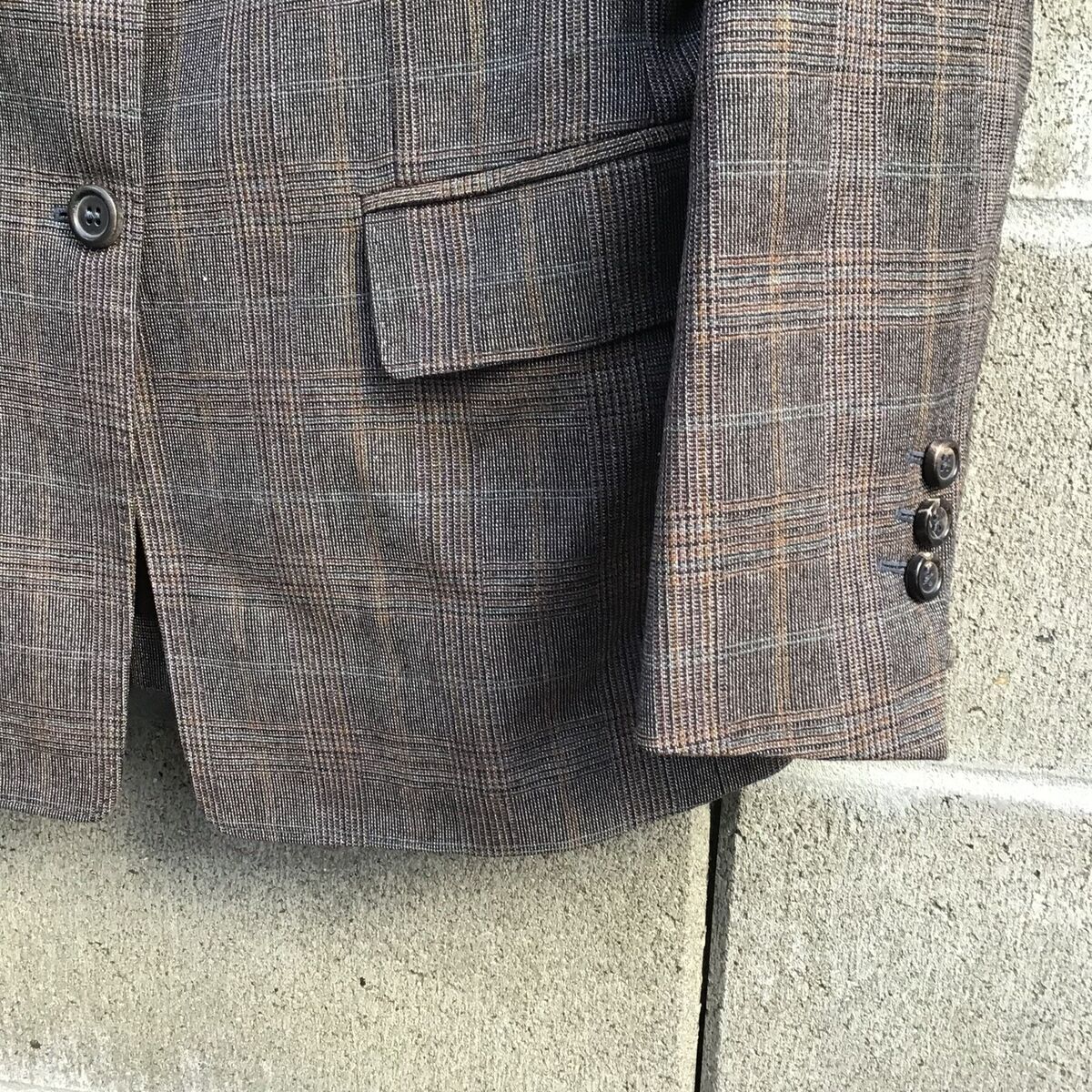 Vintage YSL Yves Saint Laurent rive gauche wool mohair brown Vintage YSL Yves Saint Laurent rive gauche wool mohair brown