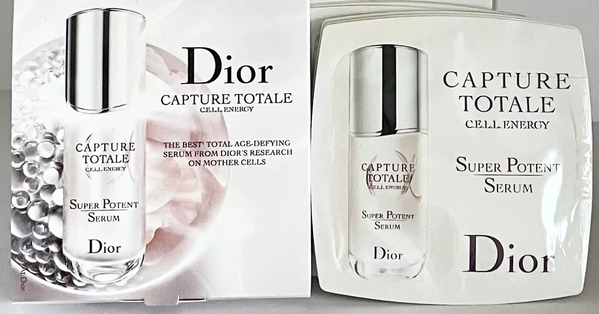 DIOR Capture Totale Super Potent Age-Defying Intense Serum Travel SZ Packets !!