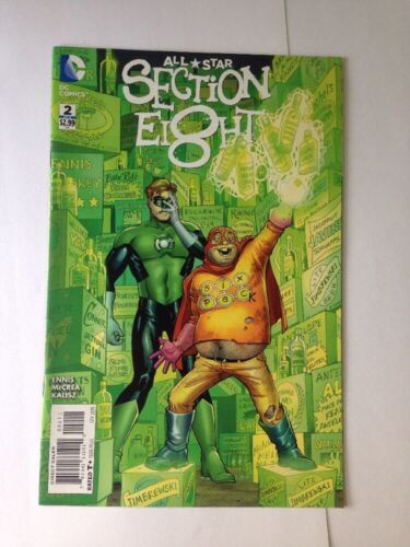 All Star Section Eight DC Comics 2015 paquete de seis Green Lantern Superman - Imagen 2 de 11