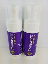 2 Theraworx Protect Hygiene and Barrier Foam 3.4oz Each New