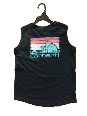NEW Girls Carhartt Tank  Barn Size Medium 10