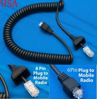 Kmc-30 Microphone Cable 6pin For Kenwood Tk-740 Tk-750 Tk-752 Tk-759 Tk-760 Kmc-30 Microphone Cable 6pin For Kenwood Tk-740 Tk-750 Tk-752 Tk-759 Tk-760
