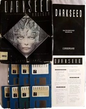 DARKSEED Commodore AMIGA H.R. Giger Vintage BIG BOX by CyberDreams 1992
