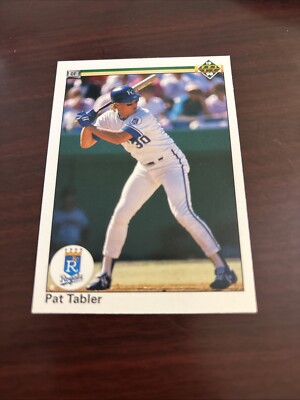 1990 Upper Deck Pat Tabler #142 Kansas City Royals