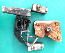 1958 Cadillac Hood Latch Upper Lower Guide Stud Catch Plate Good Used