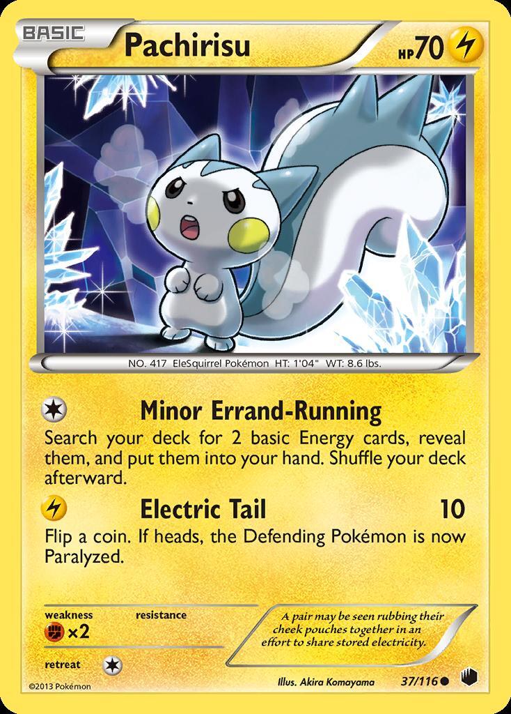 Pokemon Pachirisu (37/139) Plasma Freeze LP