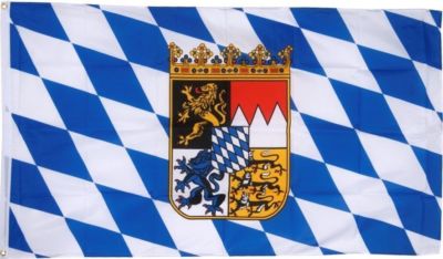 2-Pack Bavaria Oktoberfest Flag – 3x5 Foot German Lion Crest Banner For Parties & Decor