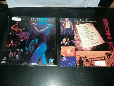 Bon Jovi Live From London 1995 Wembley Stadium Music Laserdisc