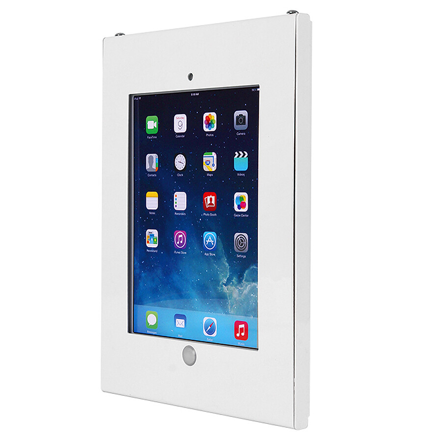 Support iPad mural en aluminium pour cuisiner et piloter la maison