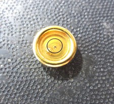 JAEGER LE COULTRE ATMOS MANTEL CLOCK #519 PART LEVELING BUBBLE MEAS: 1/2" DIAM.