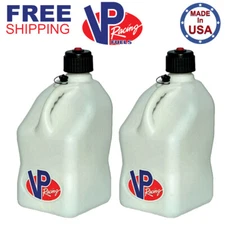 VP Racing 2 Pack White 5.5 Gallon Square Utility Jug