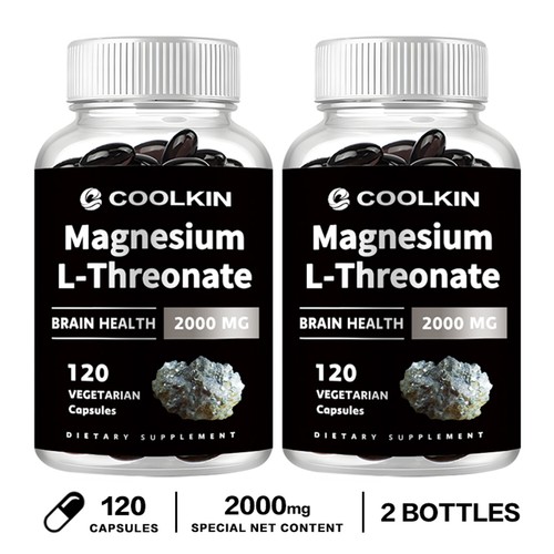 120pcs Magnesium L-Threonate 2000mg - Nootropic Brain Booster, Memory and Focus - Picture 9 of 11