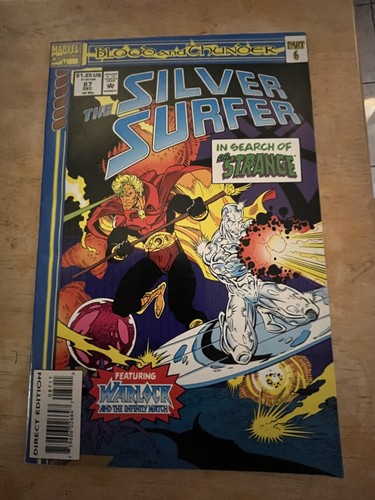 SILVER SURFER VOL 3 # 87 VF/NM 9.0 NOT CGC GRADED 1993 MODERN AGE