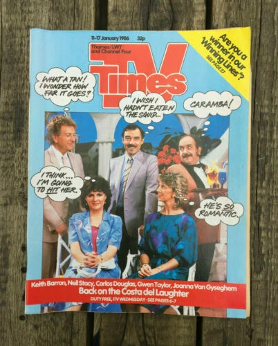 January TV Times Magazines