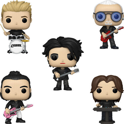 The Cure - FUNKO POP! ROCKS: The Cure - 5pk [New Toy] Vinyl Figure - Afbeelding 1 van 8