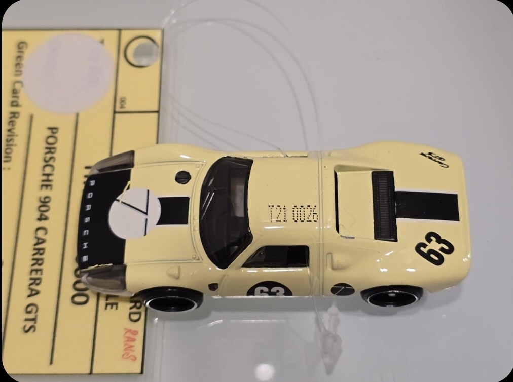 2024 Hot Wheels Porsche 904 Carrera GTS (FEP) Yellow Card